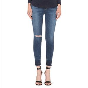 J Brand Capri Skinny Mid-Rise Jeans